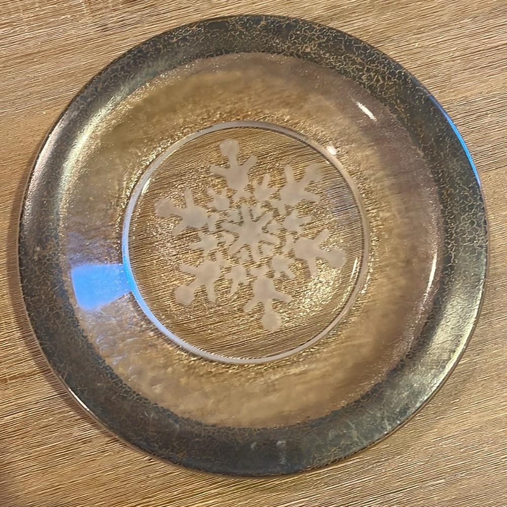 Snowflake Plate